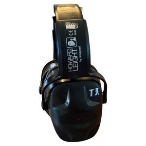 Howard Leight Thunder T3 Earmuffs NRR 30dB Hearing Protection Black